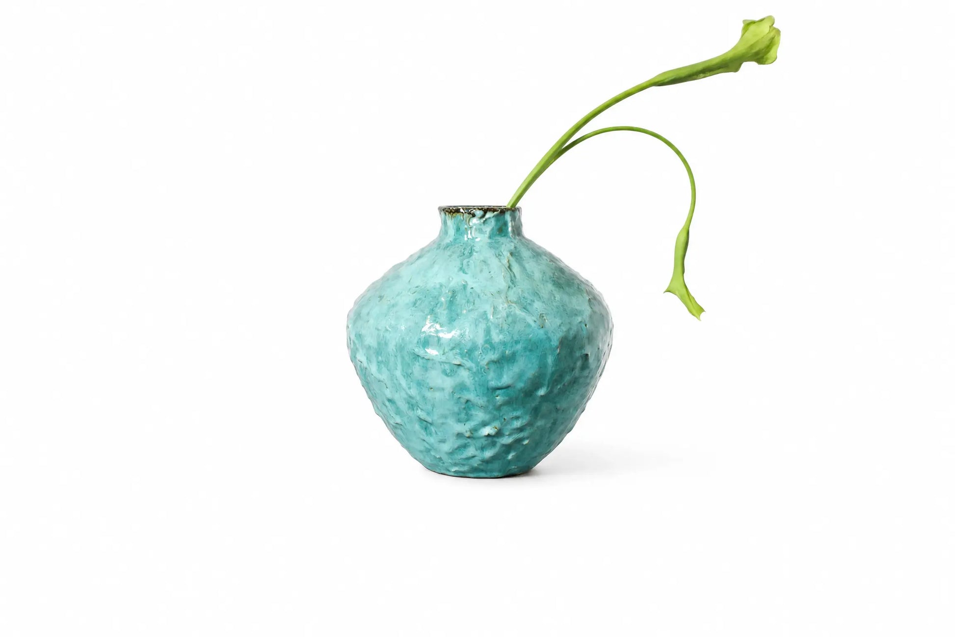 Bjarni Viðar Aquamarine Medium Vase Bjarni Viðar