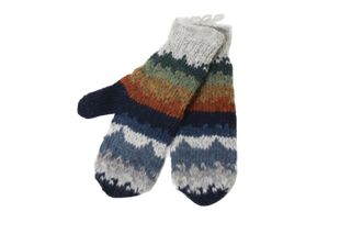 Eyjafjallajökull Handknitted wool gloves Rammagerðin