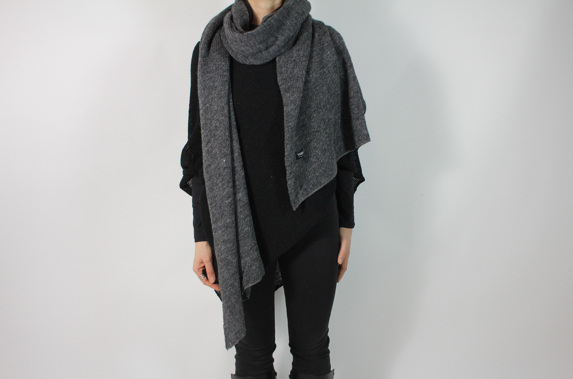 Varma Knitted Long Scarf