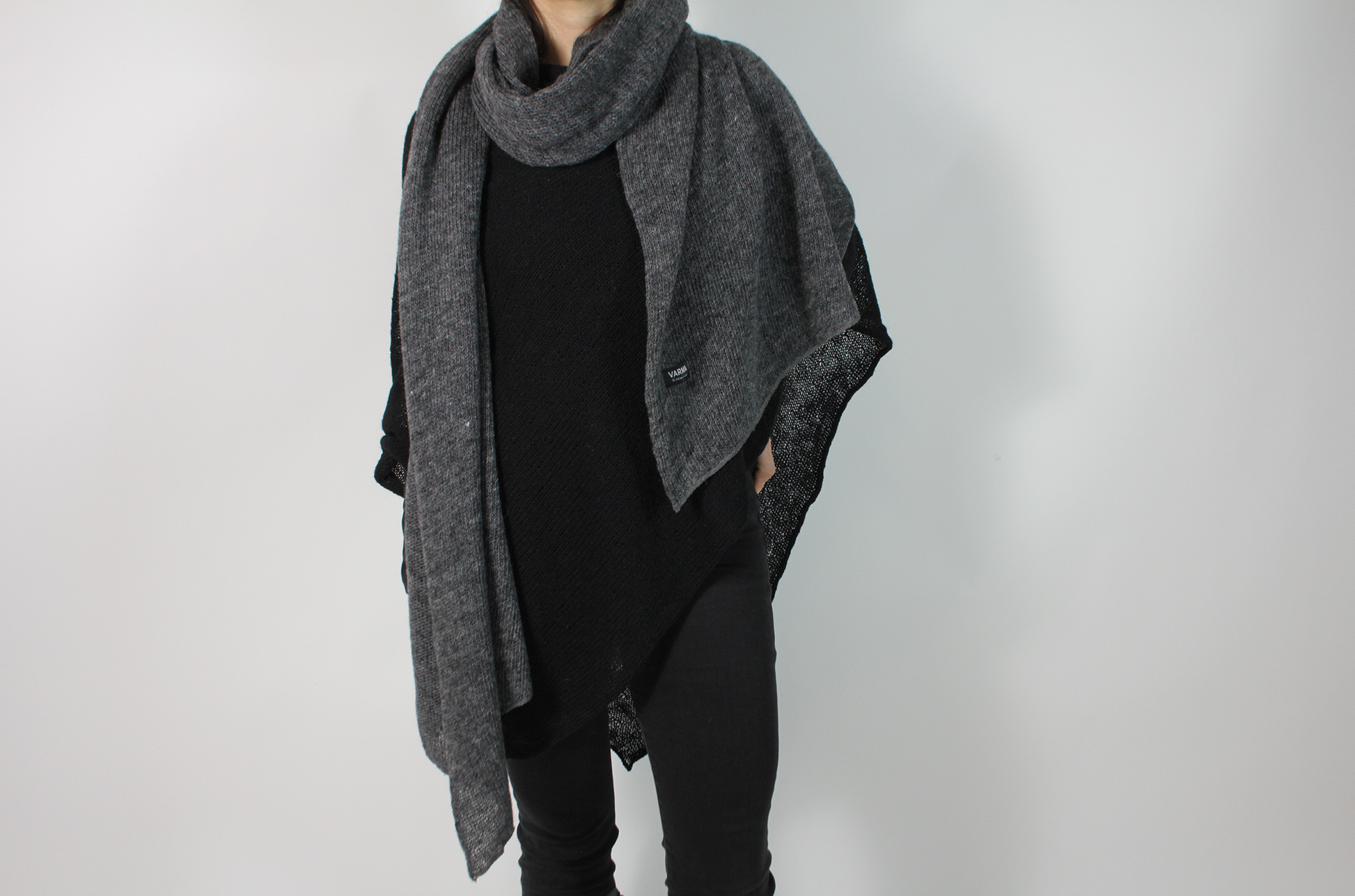 Varma Knitted Long Scarf