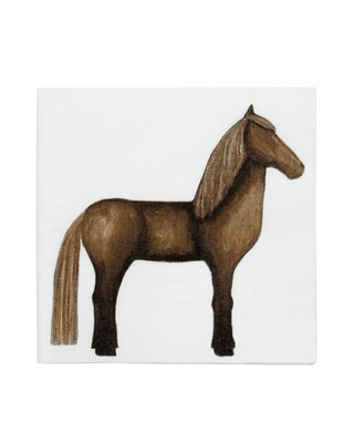 Hekla Horse Paper Napkins Hekla Íslandi