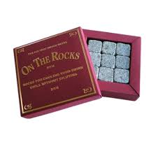 On the Rocks-Gabbro Rocks Whiskey Cooling Stones