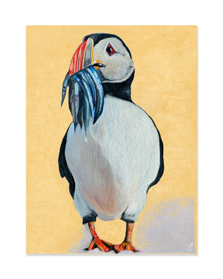 Jói Björgvins Puffin Poster Jói Björgvins