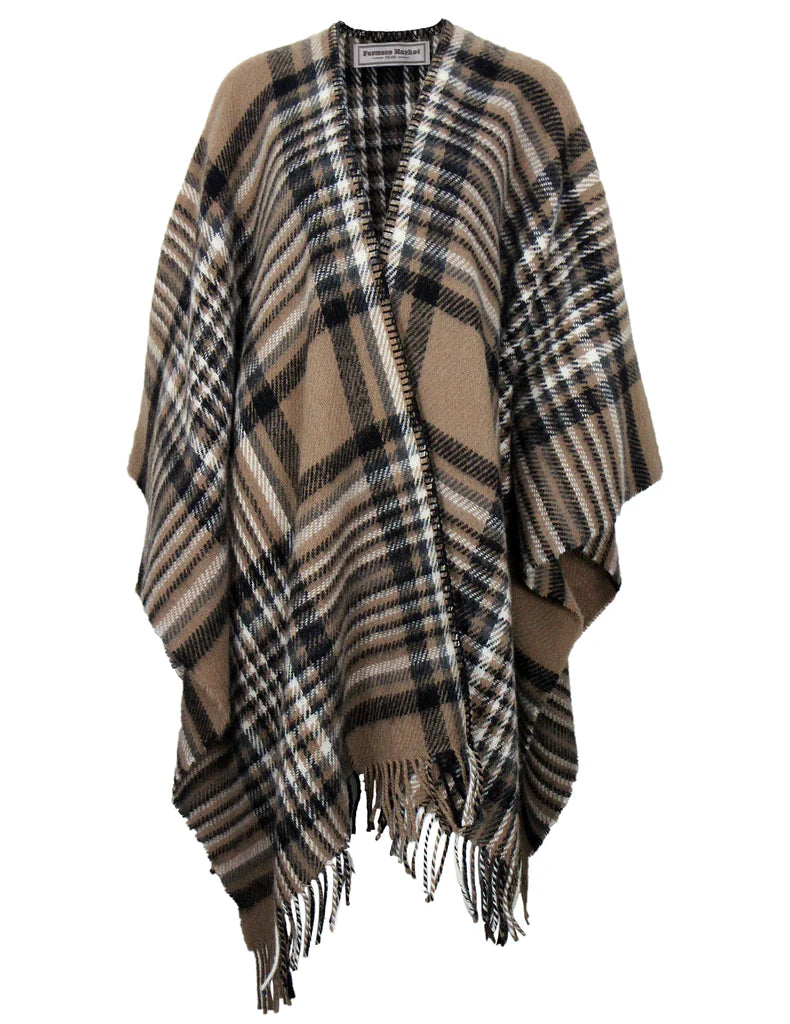 Farmers Market Katanes woolen poncho