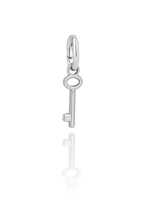 Hlín Reykdal Key Charm Silver