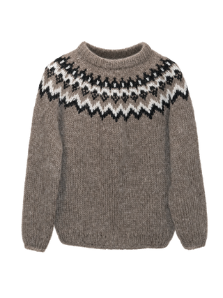 Lopapeysa Handknitted Sweater Icelandic Wool Kolbrún