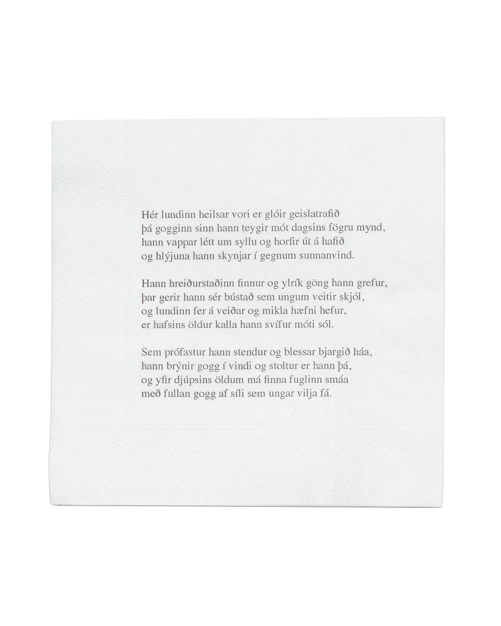 Hekla Puffin Pappírsservíettur