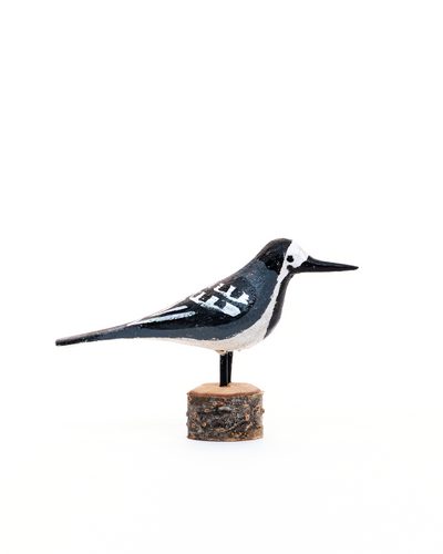 Jón Ólafsson Handcarved Wagtail