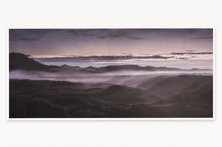 Poster Foggy Moutains