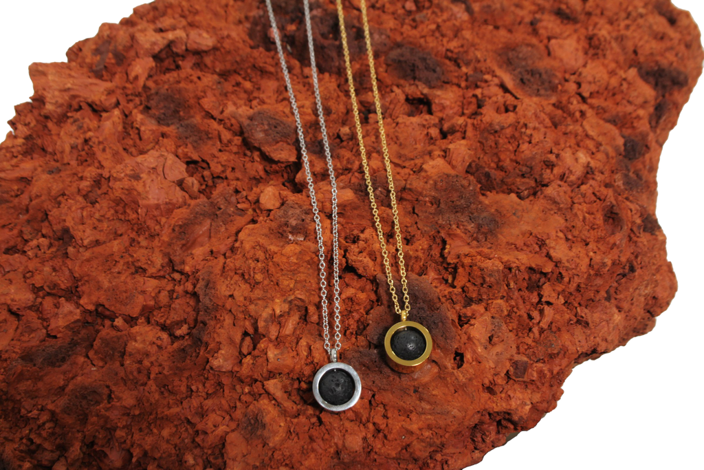 Lava Pendant Necklace Glow