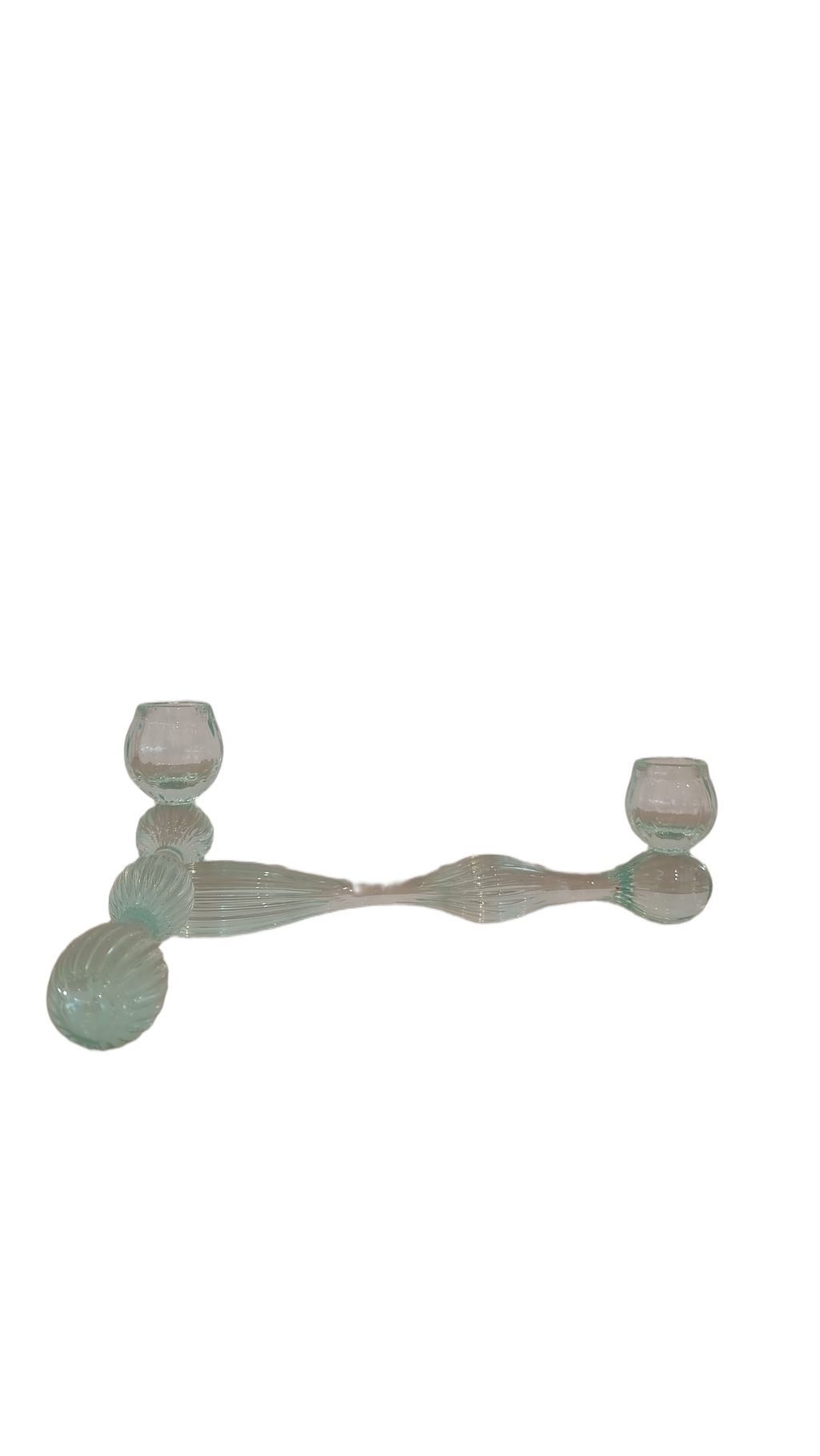 Reykjavik Glass Organic Candleholder