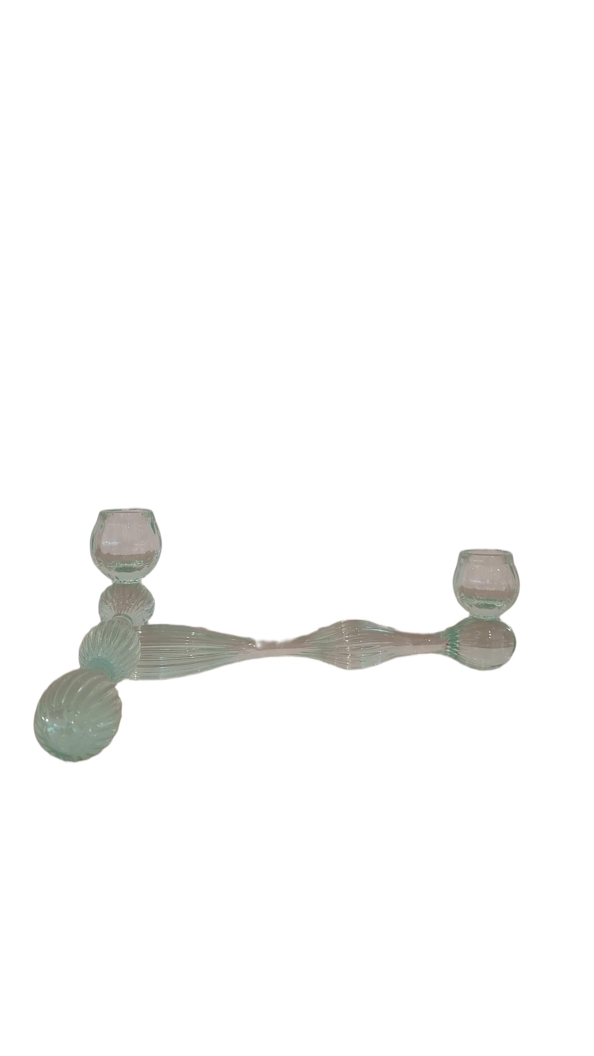 Reykjavik Glass Organic Candleholder