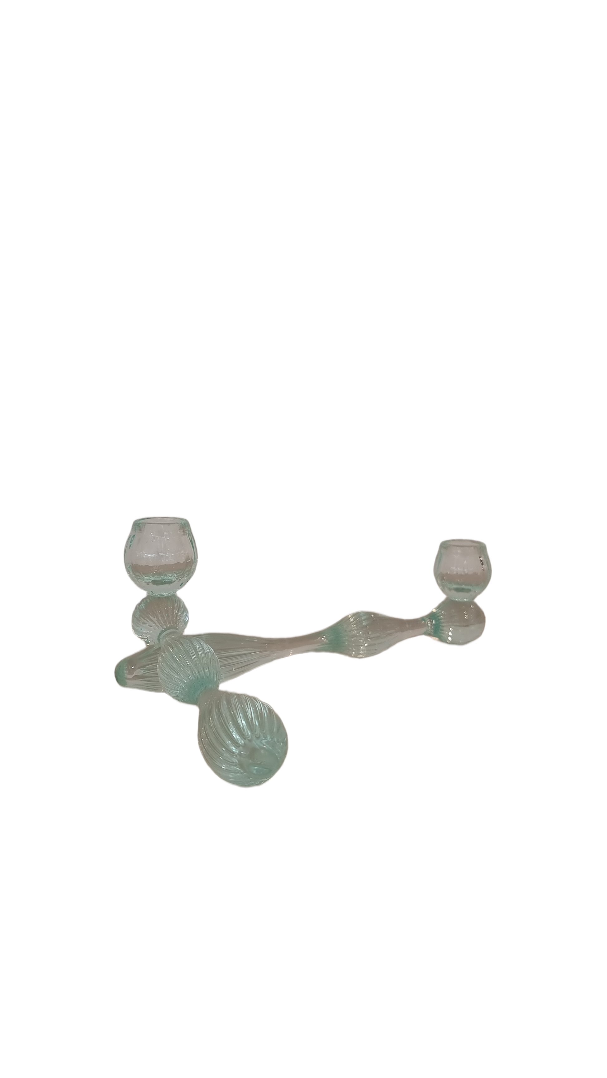 Reykjavik Glass Organic Candleholder