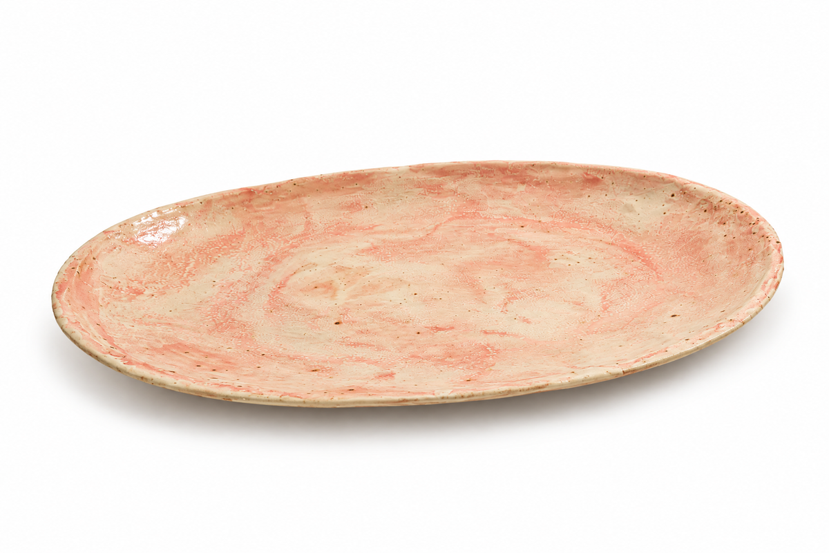 Bjarni Viðar Long Plate Vase
