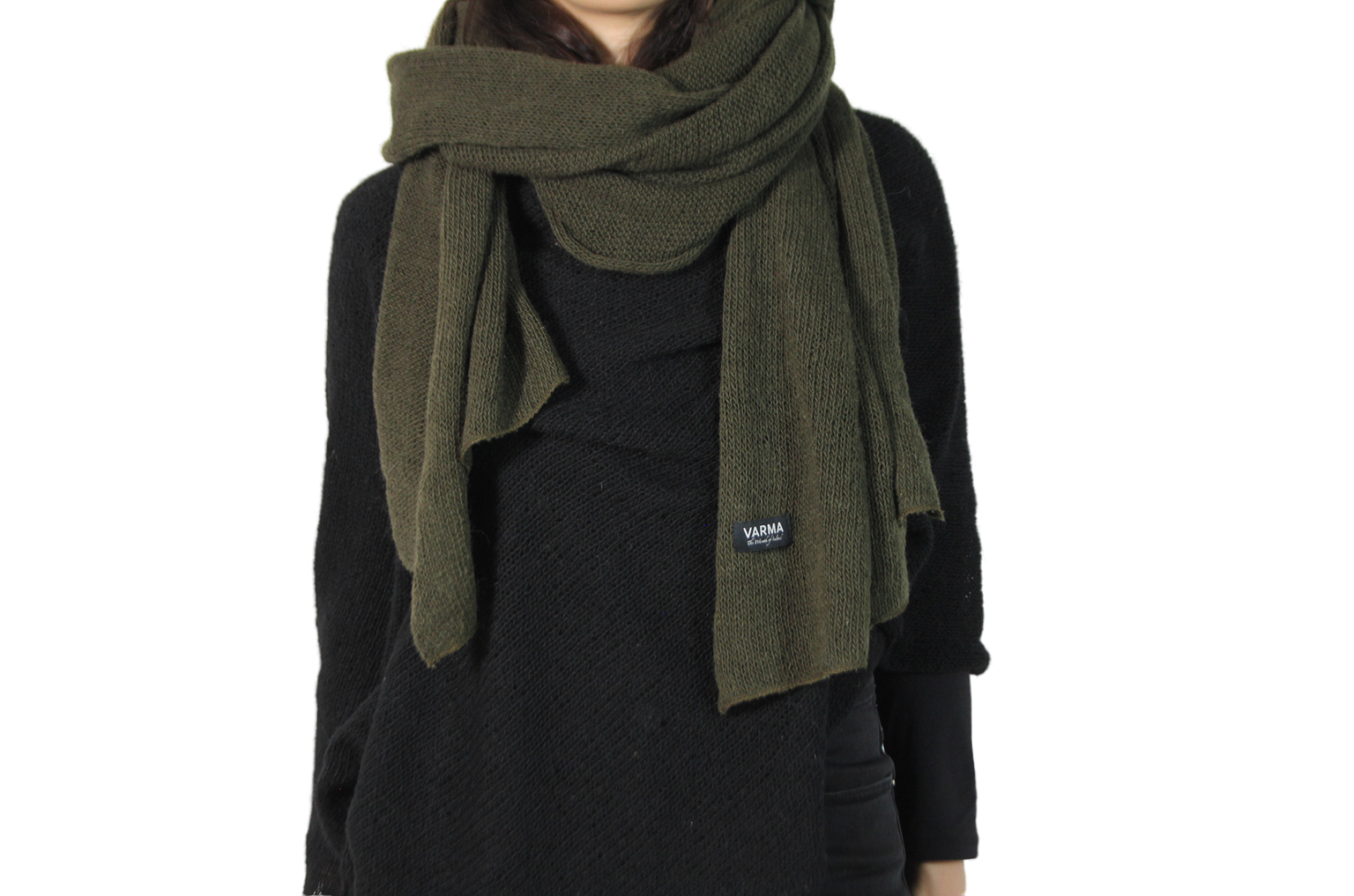 Varma Knitted Long Scarf