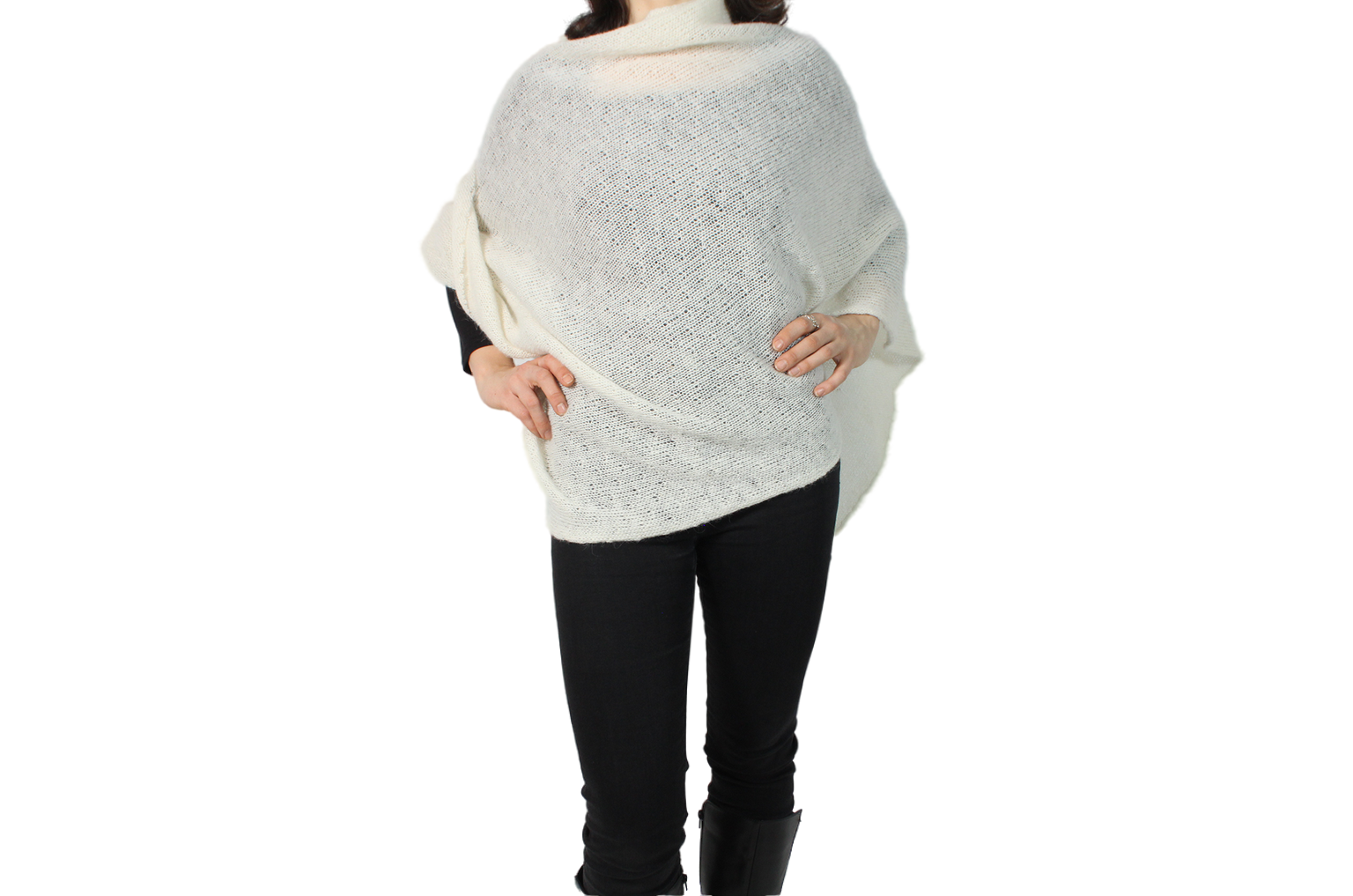 Lotta - Light Poncho (100% Icelandic Wool)