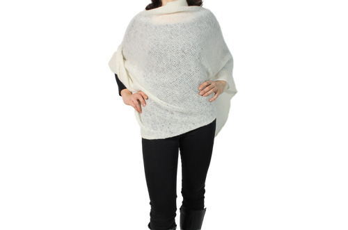 Lotta - Light Poncho (100% Icelandic Wool)