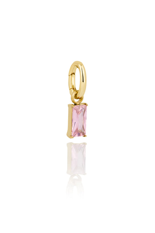 Hlín Reykdal Pink Promise Charm Gold