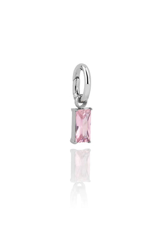 Hlín Reykdal Pink Promise Charm Silver Hlín Reykdal