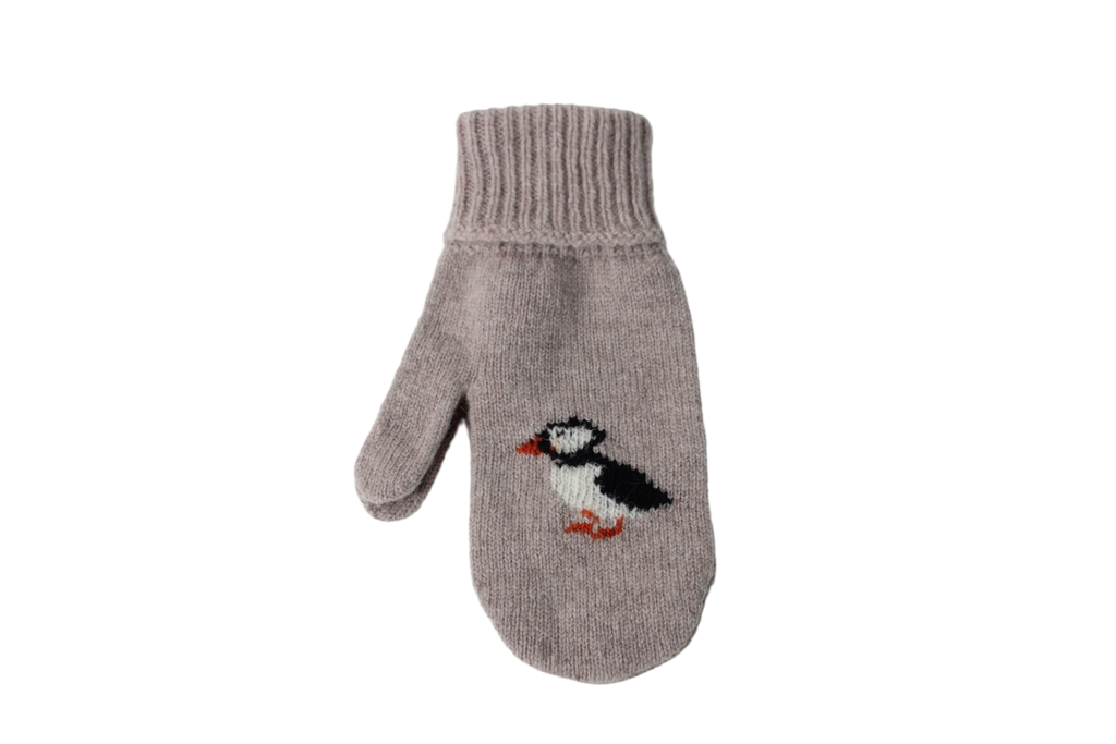 Varma Puffin Lambswool Mittens