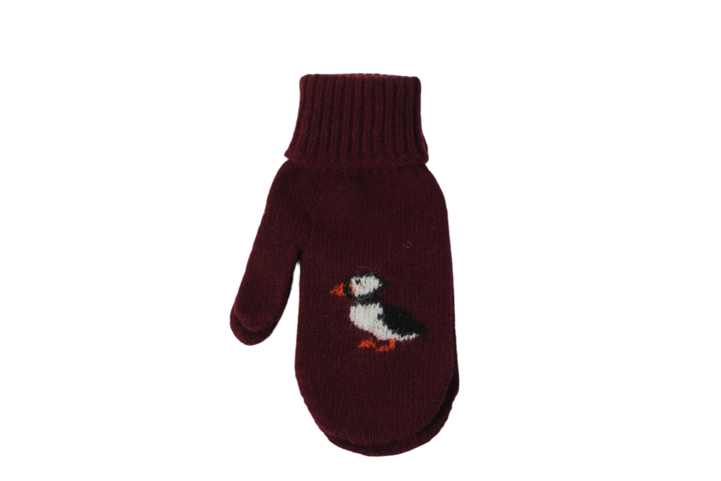Varma Puffin Lambswool Mittens