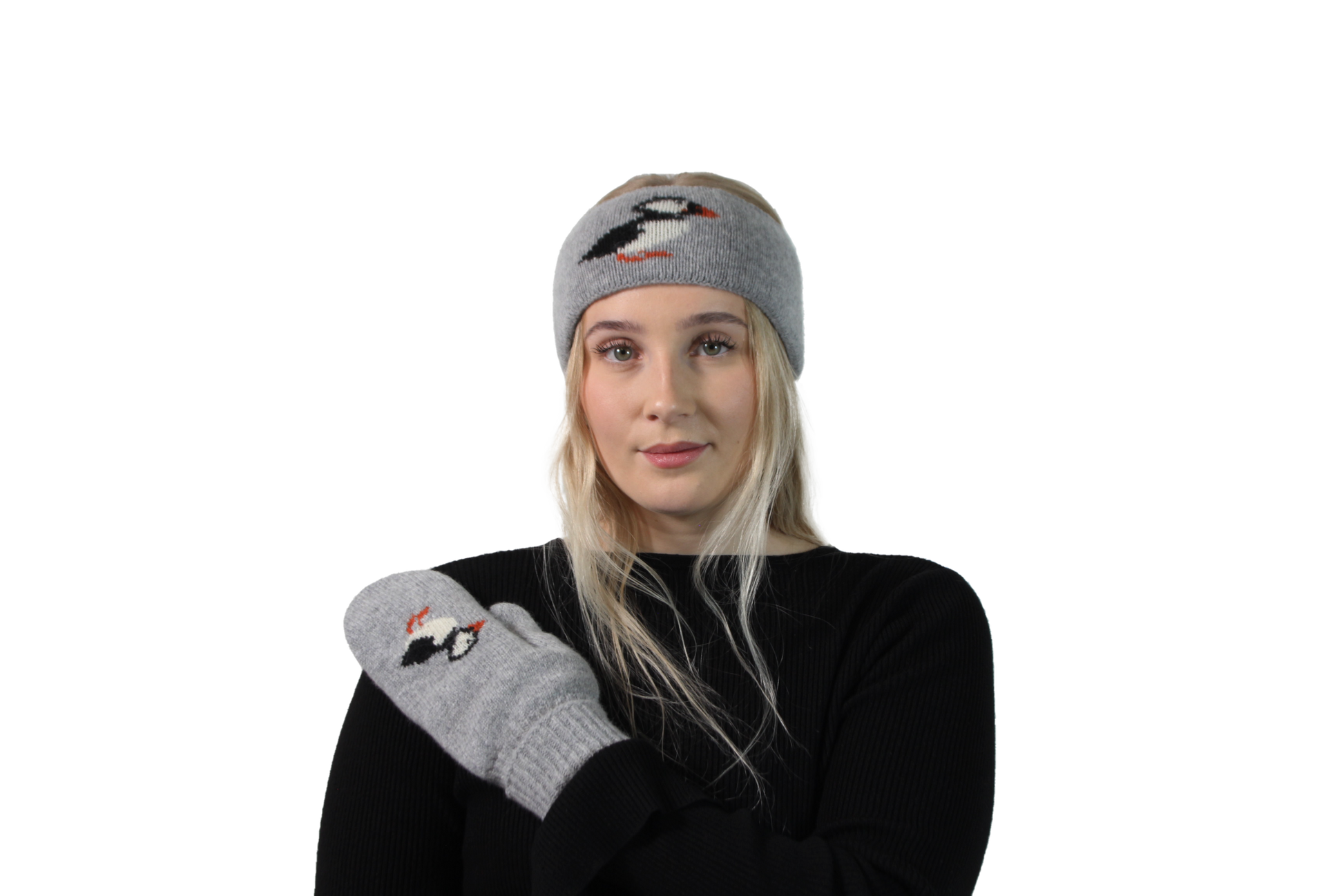 Varma Puffin Wool Headband