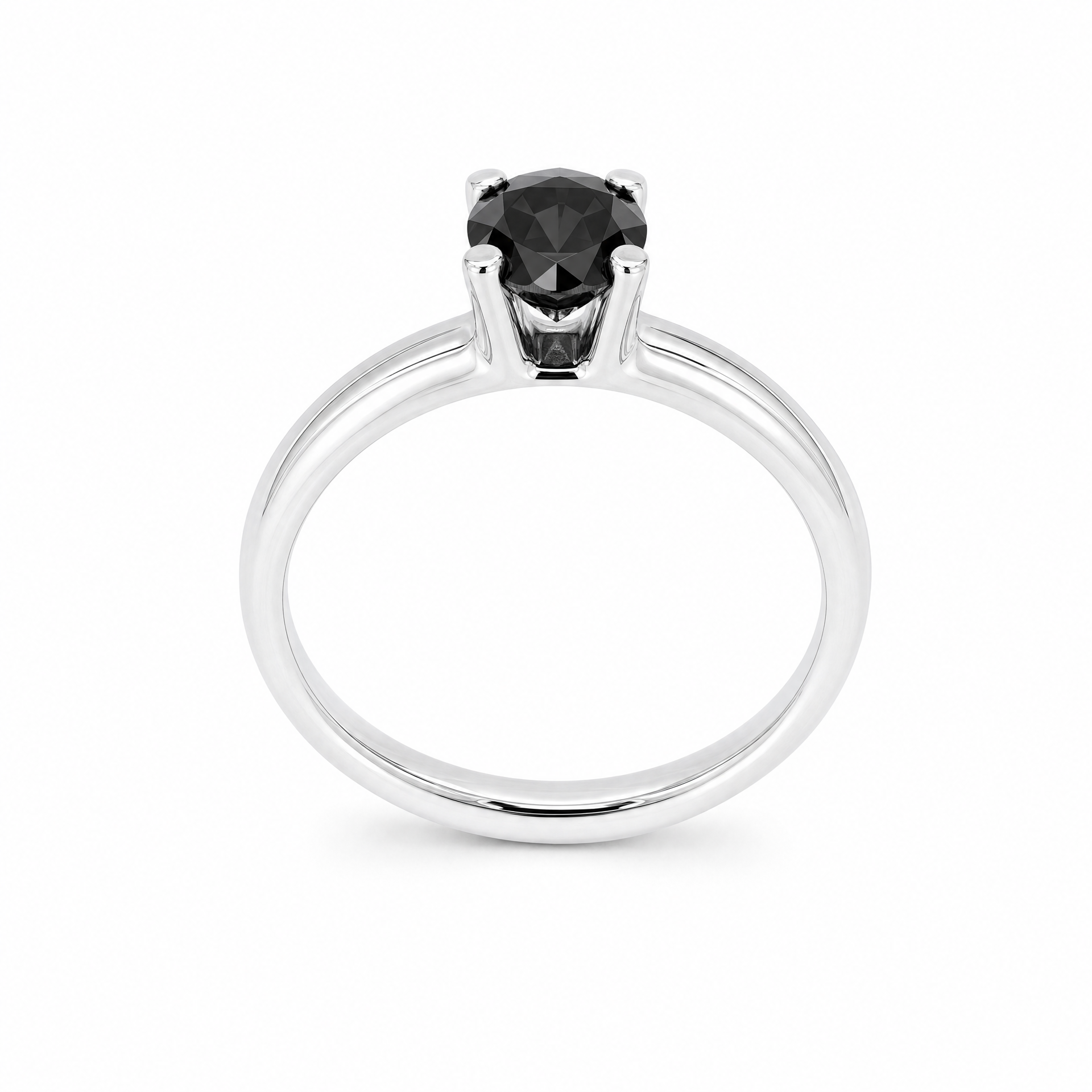Sign Fire and Ice Sterling Silver 12mm Cubic Zirconia Ring