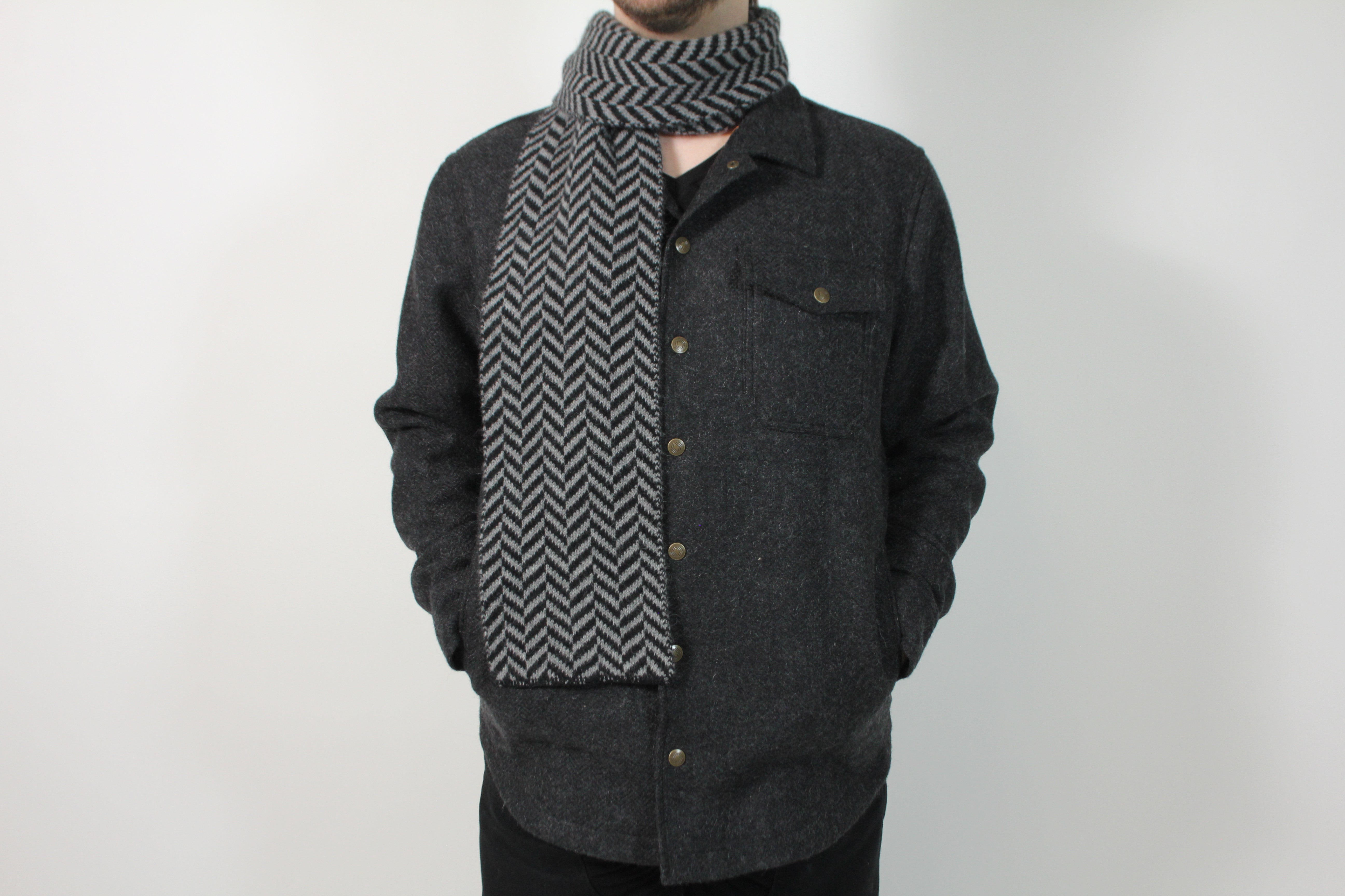 Varma Men´s Wool Scarf — Rammagerðin