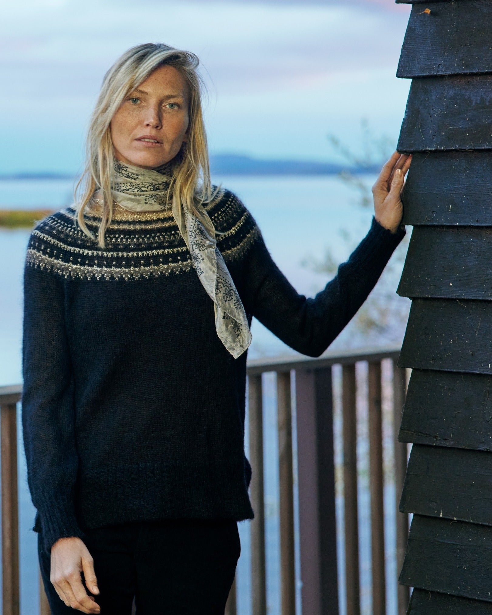 Farmers Market Skriðuból Scarf