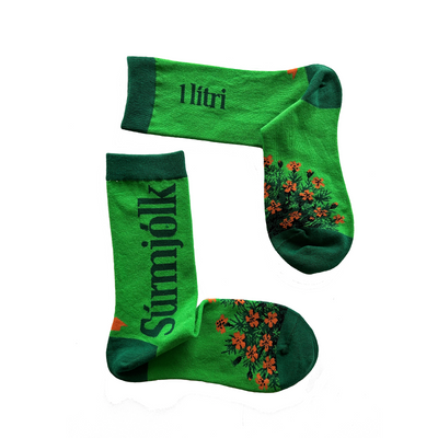 Umbúðir Súrmjólk Socks
