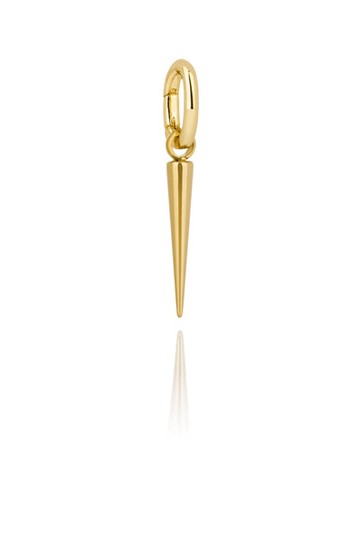 Hlín Reykdal Spike Charm Gold
