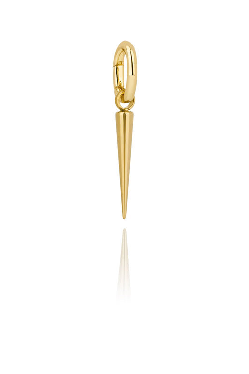 Hlín Reykdal Spike Charm Gold