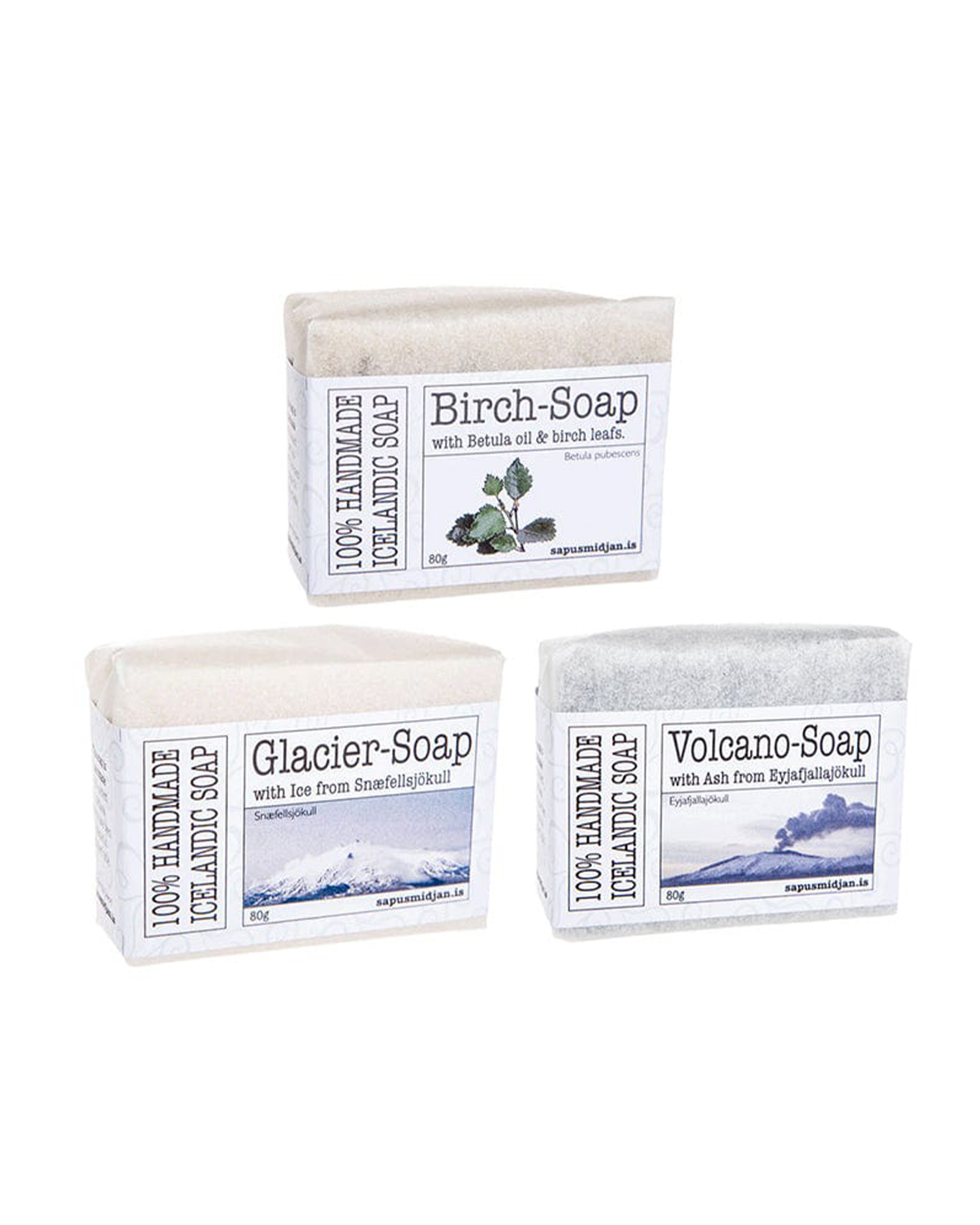 Sápusmiðjan Soap 3-Pack