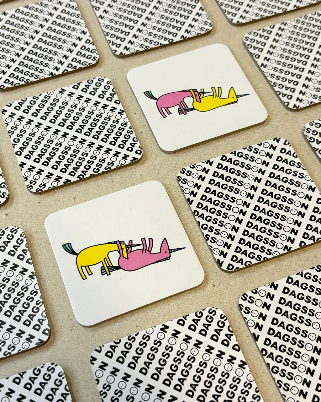 Dagsson Uniporn Memory Game