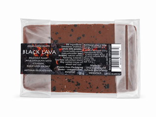 Mini Milk Chocolate with Black Lava Salt - Urta