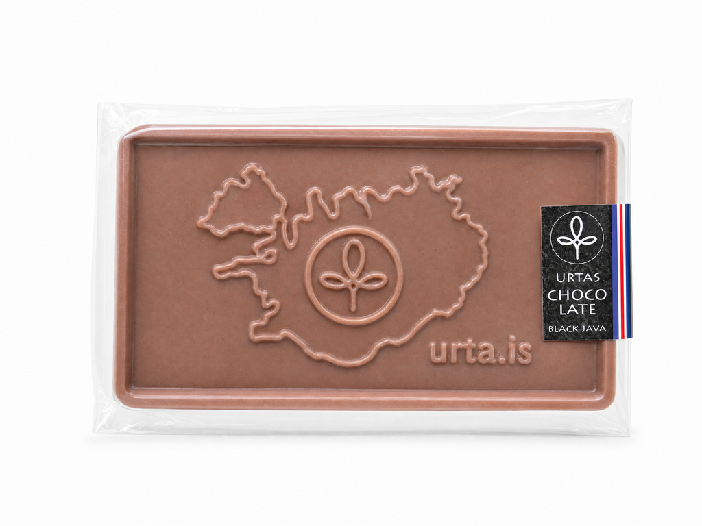 Mini Milk Chocolate with Black Lava Salt - Urta