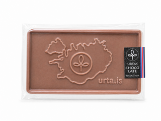 Mini Milk Chocolate with Black Lava Salt - Urta