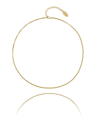 Hlín Reykdal Charm Weave Necklace Gold Hlín Reykdal