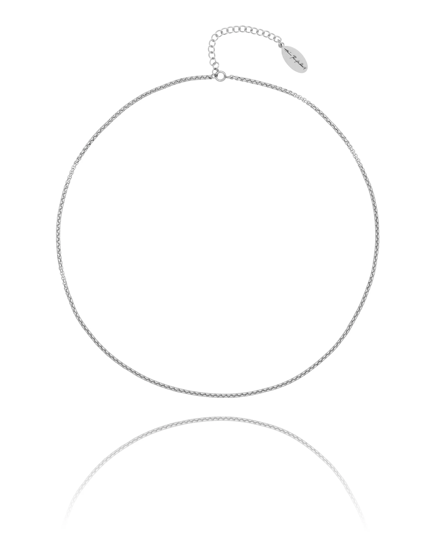 Hlín Reykdal Charm Weave Necklace Silver