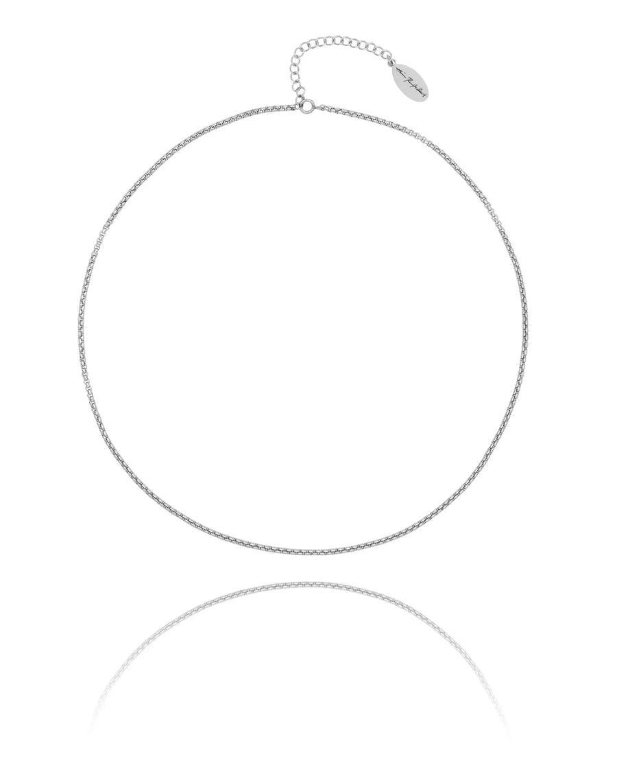 Hlín Reykdal Charm Weave Necklace Silver Hlín Reykdal